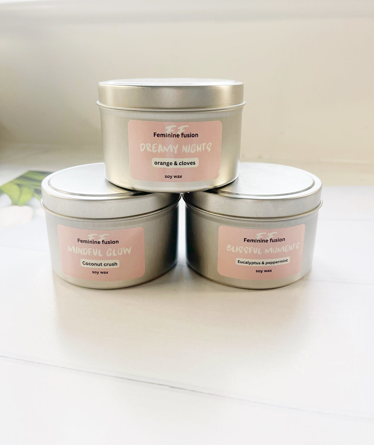 self love candle collection bundle